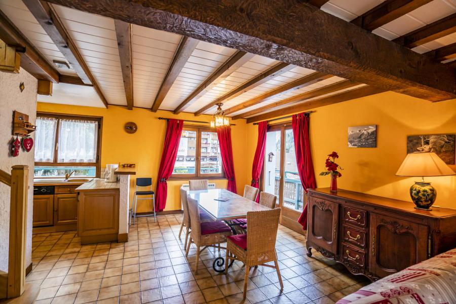 Vakantie in de bergen Appartement duplex 3 kamers 6 personen - Chalet la Galettière - Châtel - Woonkamer