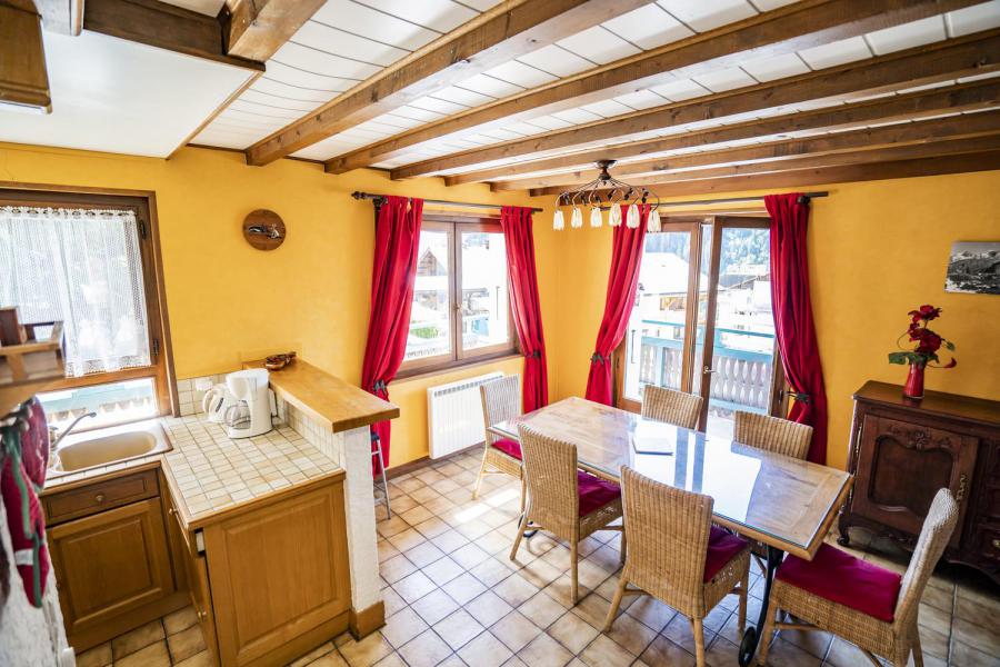 Vakantie in de bergen Appartement duplex 3 kamers 6 personen - Chalet la Galettière - Châtel - Woonkamer