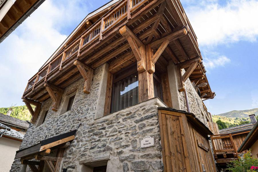 Wakacje w górach Domek górski duplex 6 pokojowy dla 10 osób - Chalet la Grange - Saint Martin de Belleville - Na zewnątrz latem