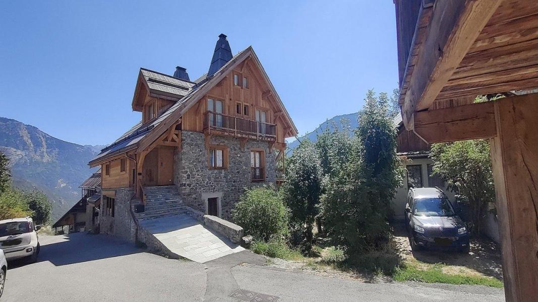 Urlaub in den Bergen 5 Zimmer Chalet für 13 Personen - Chalet La Grange - Puy-Saint-Vincent - Draußen im Sommer