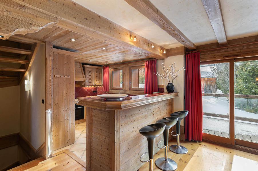 Urlaub in den Bergen Triplex-Chalet 6 zimmer 10 Personnen - Chalet la Grange à Gégé - Méribel - Wohnzimmer