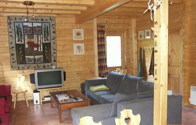 Urlaub in den Bergen Chalet la Lauze - Les 2 Alpes - Wohnzimmer