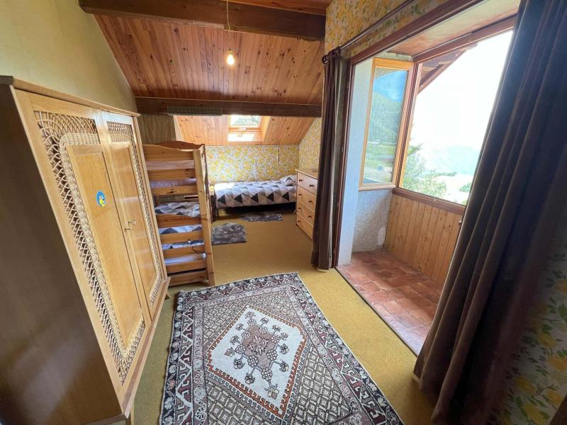 Urlaub in den Bergen Duplex Wohnung 4 Zimmer 9 Personnen - Chalet la Lézardière - La Toussuire - Offener Schlafbereich