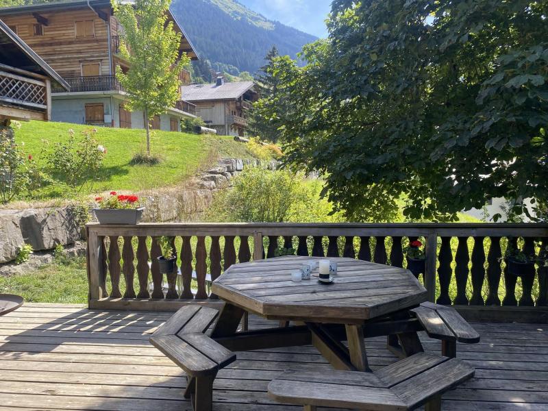 Rent in ski resort 4 room apartment 8 people - Chalet la Miette - Châtel - Summer outside
