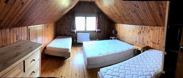 Holiday in mountain resort 3 room duplex chalet 8 people - Chalet la Montagne - La Toussuire - Bedroom under mansard