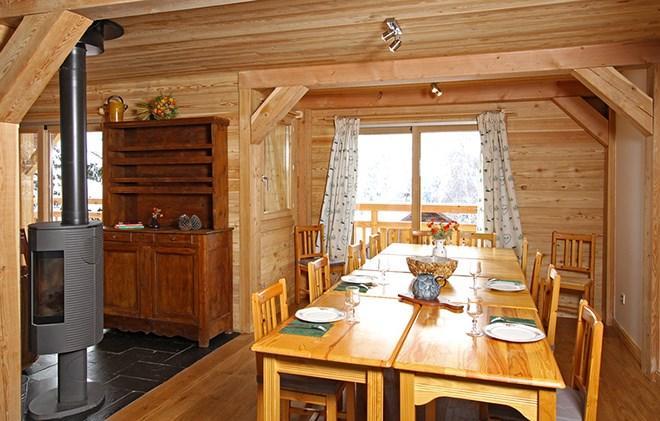 Urlaub in den Bergen Chalet la Muzelle - Les 2 Alpes - Tisch