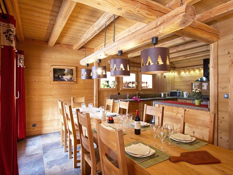 Holiday in mountain resort 6 room chalet 14 people - Chalet La Panthère des neiges - Les 2 Alpes - Living room