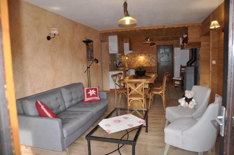 Holiday in mountain resort 5 room apartment 7 people - Chalet la Puce - Châtel - Living room