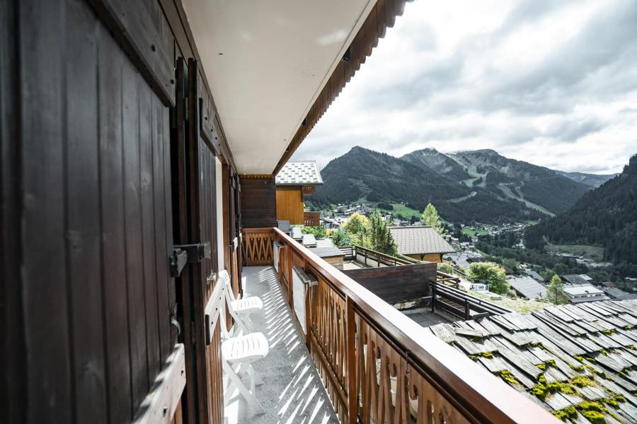 Urlaub in den Bergen 5-Zimmer-Appartment für 7 Personen - Chalet la Puce - Châtel - Balkon