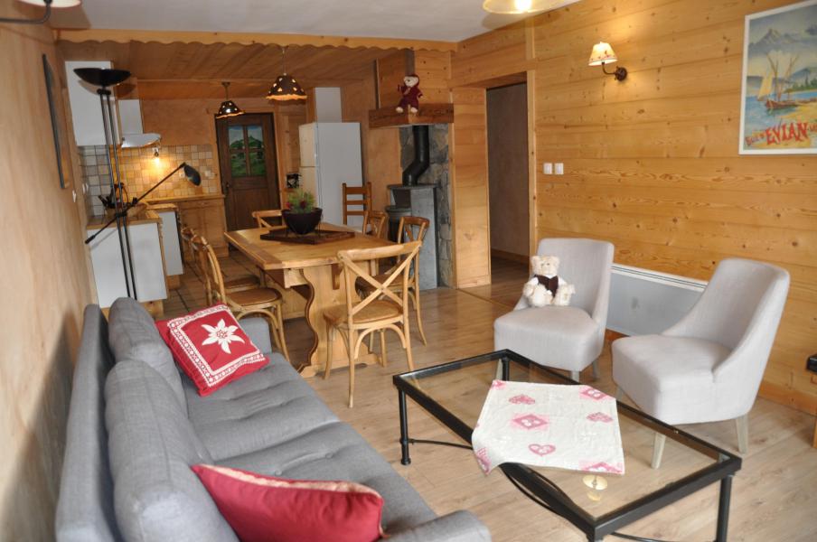 Urlaub in den Bergen 5-Zimmer-Appartment für 7 Personen - Chalet la Puce - Châtel - Wohnzimmer