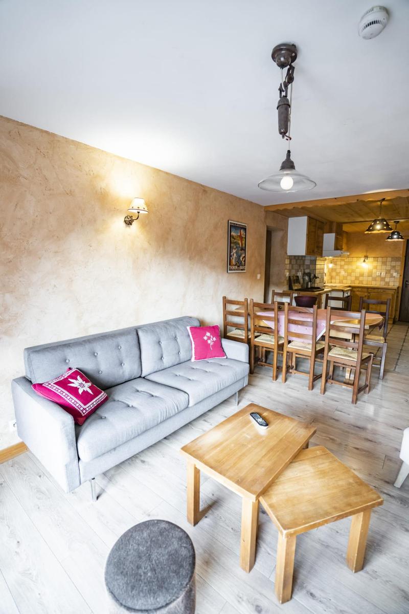 Urlaub in den Bergen 5-Zimmer-Appartment für 7 Personen - Chalet la Puce - Châtel - Wohnzimmer