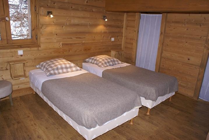 Urlaub in den Bergen Doppelhaus Holzhütte 5 Zimmer 8-10 Personnen - Chalet la Sauvire - Champagny-en-Vanoise - Schlafzimmer