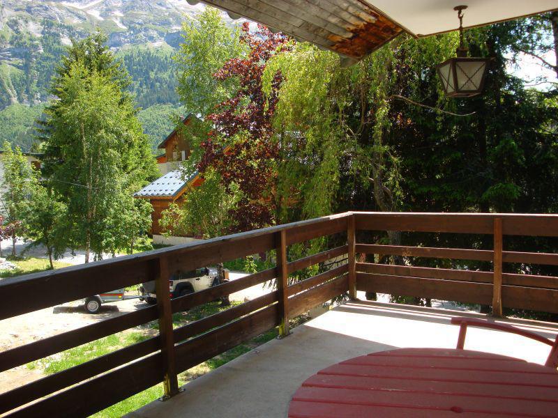 Vakantie in de bergen Appartement 5 kamers 8 personen - Chalet la T'Santela - Pralognan-la-Vanoise - Terras