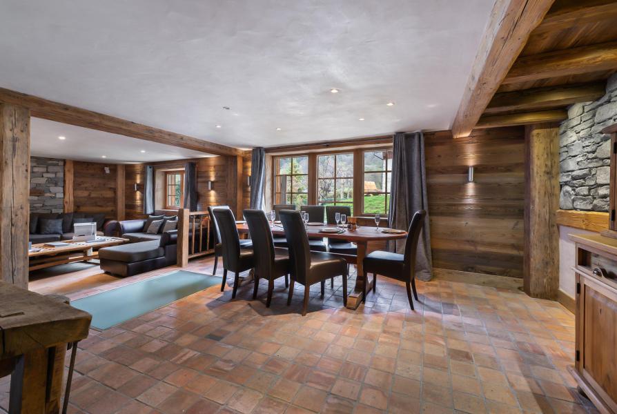 Urlaub in den Bergen 6 Zimmer Chalet für 10 Personen - Chalet la Tannière des Ours - Méribel - Wohnzimmer