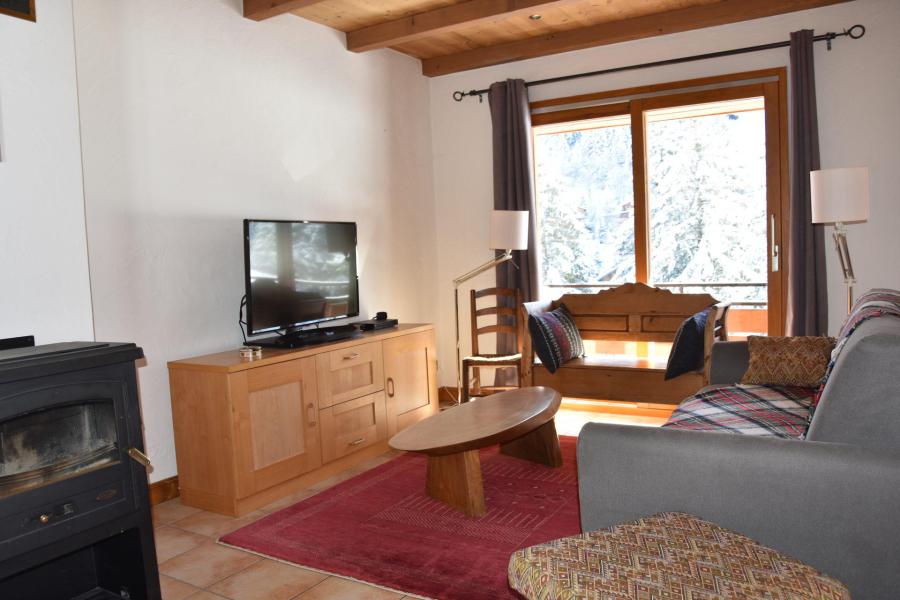 Vakantie in de bergen Appartement 4 kamers 6 personen - Chalet le 42 - Pralognan-la-Vanoise - Woonkamer