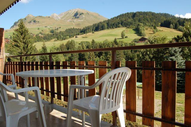 Vacanze in montagna Chalet Le Bachal - Le Grand Bornand - Balcone