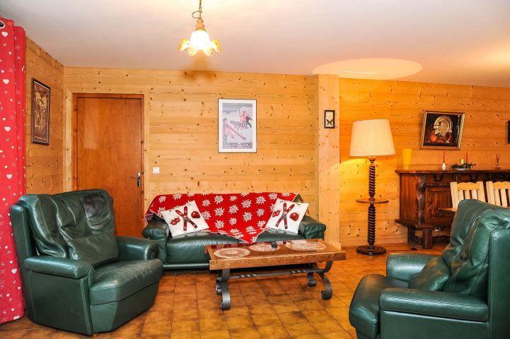 Urlaub in den Bergen 3-Zimmer-Appartment für 5 Personen (BOUDE) - Chalet Le Boude - Châtel - Wohnzimmer