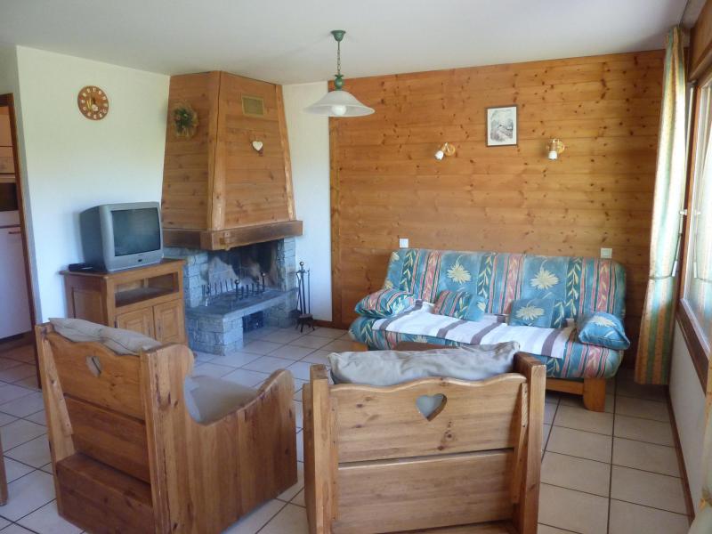 Urlaub in den Bergen 3-Zimmer-Appartment für 4 Personen (304) - Chalet le Camy - Le Grand Bornand - Wohnzimmer