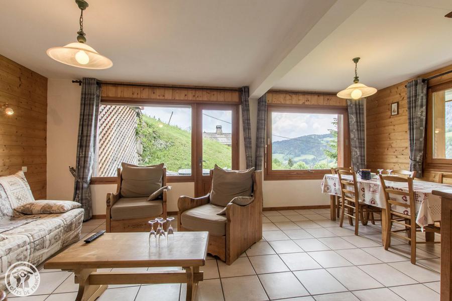 Vakantie in de bergen Appartement 3 kamers 4 personen (304) - Chalet le Camy - Le Grand Bornand - Woonkamer