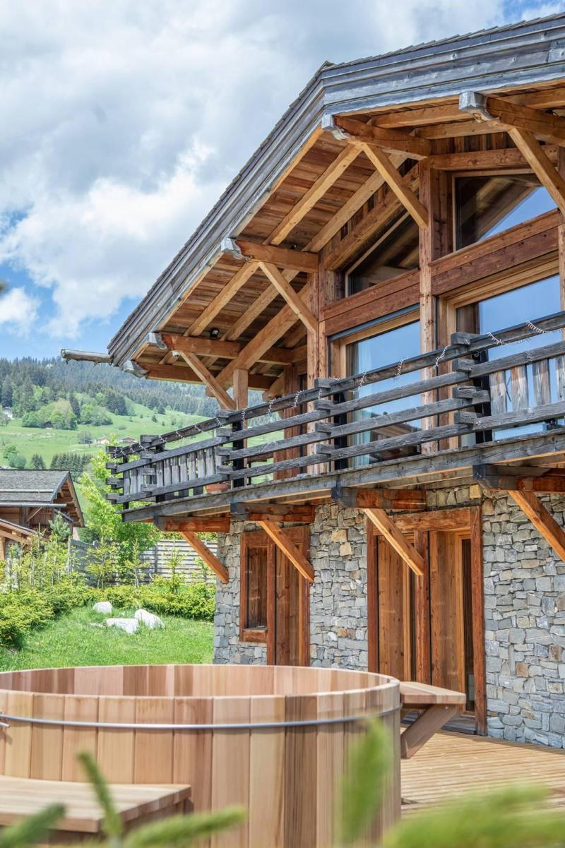 Vacaciones en montaña Chalet duplex 5 piezas para 10 personas (CLCB) - Chalet Le Chardon Bleu - Megève - Verano