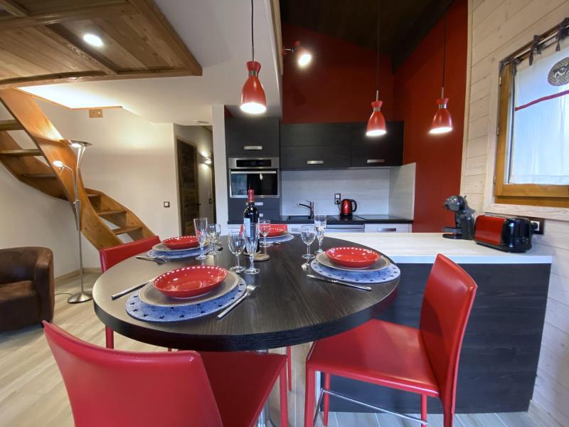 Holiday in mountain resort 3 room apartment 4 people (GOLF) - Chalet le Col du Dôme - Chamonix - Kitchen