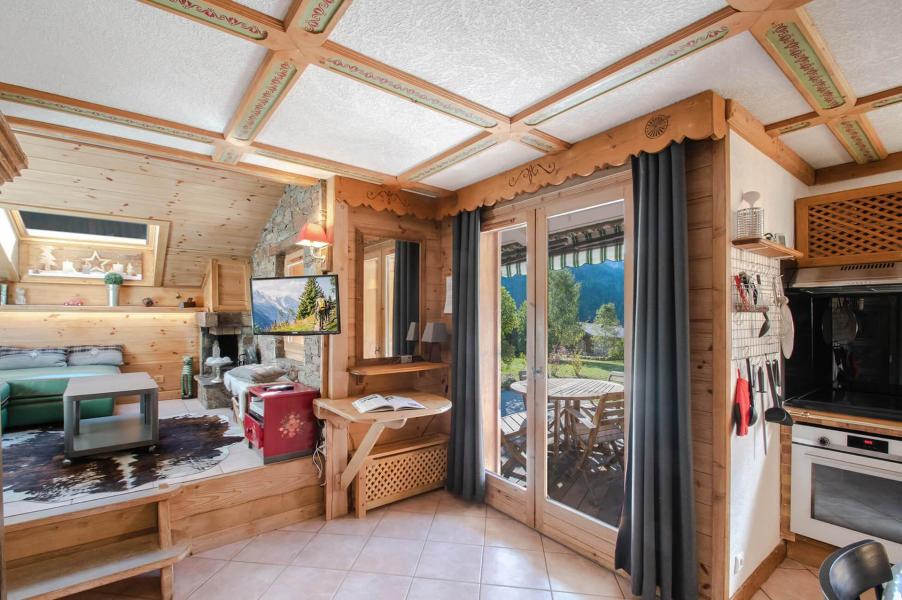 Urlaub in den Bergen 3-Zimmer-Appartment für 4 Personen (PIC) - Chalet le Col du Dôme - Chamonix - Wohnzimmer