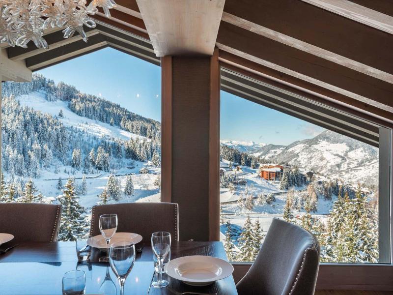 Vacances en montagne Chalet quadriplex 5 pièces 10 personnes - Chalet le Cortina - Courchevel - Séjour