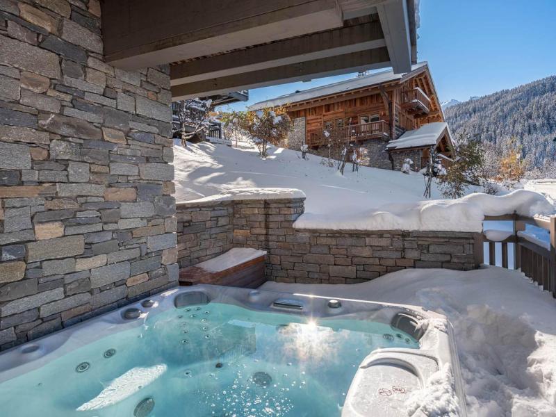 Vakantie in de bergen Chalet quadriplex 5 kamers 10 personen - Chalet le Cortina - Courchevel - Jacuzzi