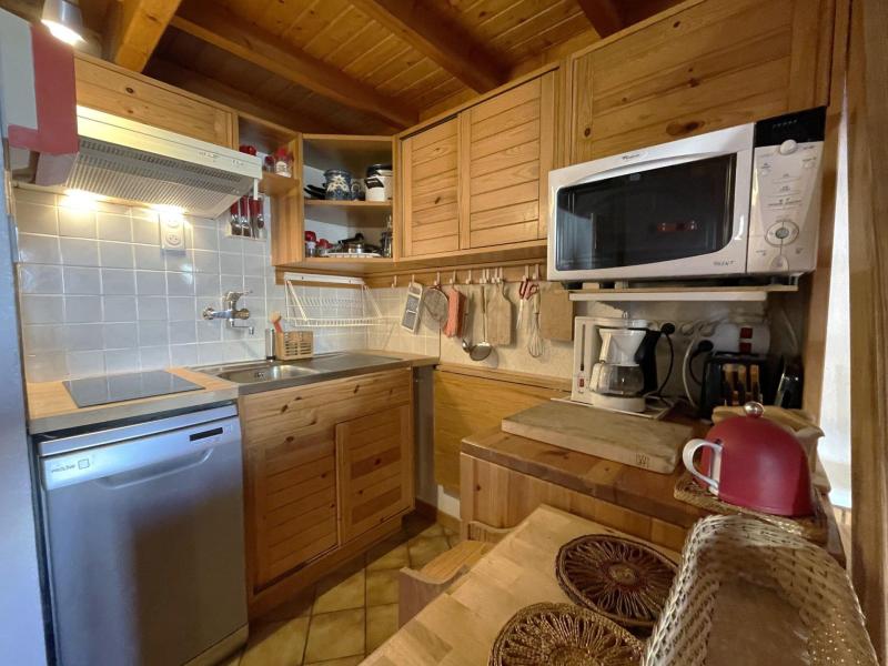 Holiday in mountain resort Studio 2 people - Chalet le Dahu - Saint Martin de Belleville - Kitchen