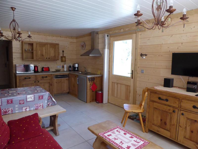 Holiday in mountain resort 3 room apartment 4 people - Chalet le Flocon - Pralognan-la-Vanoise - Living room