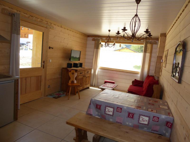 Urlaub in den Bergen 3-Zimmer-Appartment für 4 Personen - Chalet le Flocon - Pralognan-la-Vanoise - Wohnzimmer