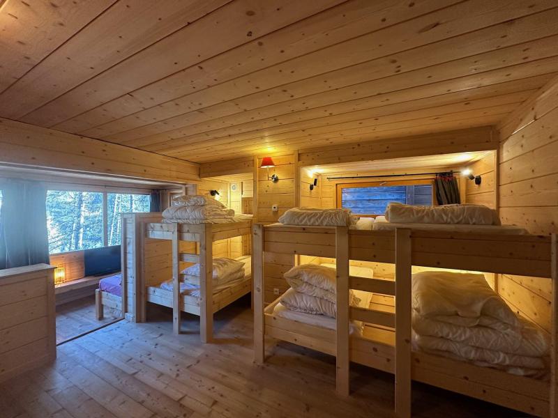 Urlaub in den Bergen 5 Zimmer Chalet für 12 Personen - Chalet Le Flocon II - Vars - Offener Schlafbereich