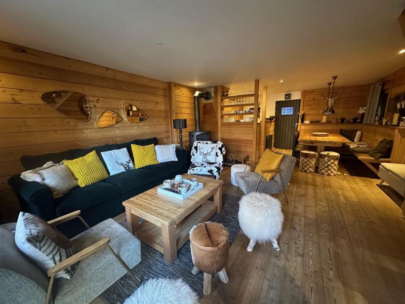 Urlaub in den Bergen 5 Zimmer Chalet für 12 Personen - Chalet Le Flocon II - Vars - Wohnzimmer