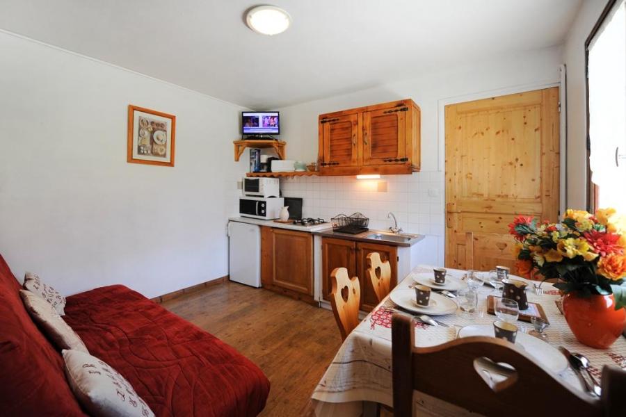 Vakantie in de bergen Appartement 2 kamers bergnis 4 personen (3) - Chalet le Génépi - Les Menuires - Woonkamer