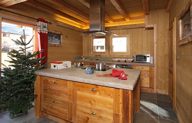 Vacanze in montagna Chalet Le Loup Lodge - Les 2 Alpes - Cucina