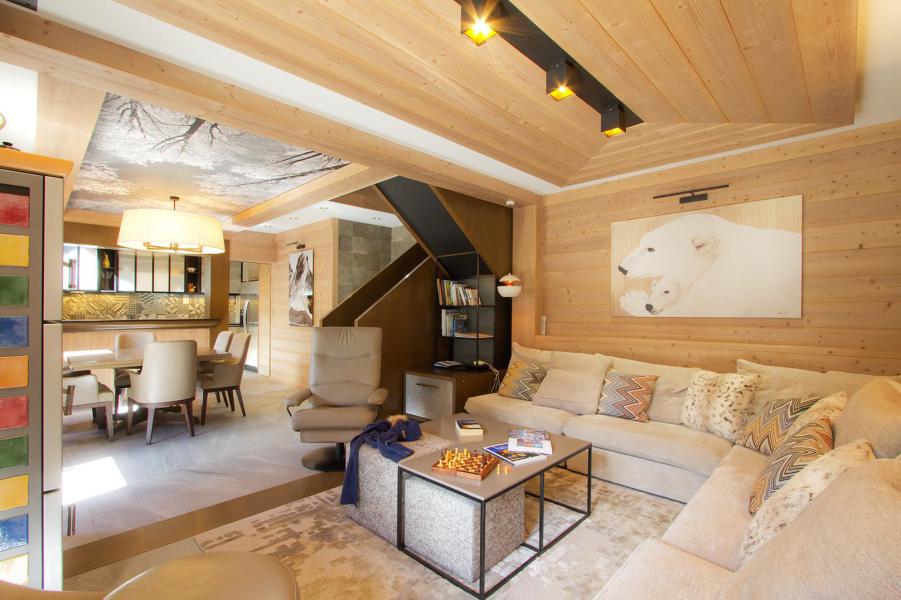 Vacanze in montagna Chalet su 3 piani 6 stanze per 11 persone - Chalet le Mélèze - Les 2 Alpes - Soggiorno