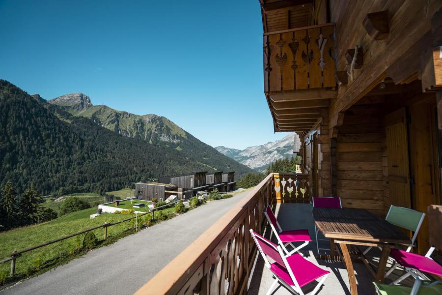 Ski verhuur Chalet 5 kamers 9 personen - Chalet le Muverant - Châtel - Buiten zomer