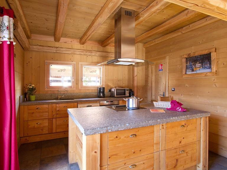 Holiday in mountain resort 7 room chalet 14 people - Chalet Le Panda - Les 2 Alpes - Kitchen