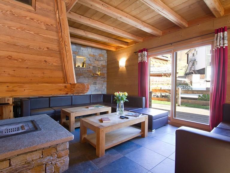 Holiday in mountain resort 7 room chalet 14 people - Chalet Le Panda - Les 2 Alpes - Living room