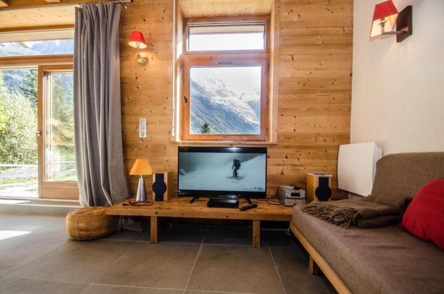 Urlaub in den Bergen 4 Zimmer Chalet für 6 Personen - Chalet le Panorama - Chamonix - Wohnzimmer