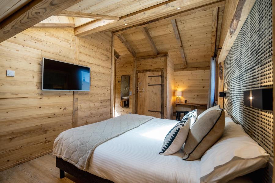 Holiday in mountain resort 7 room triplex chalet 14 people - Chalet Le Petit Bes - Les 2 Alpes - Bedroom