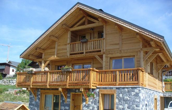 Rent in ski resort Chalet le Reflet des Aiguilles - La Toussuire - Summer outside