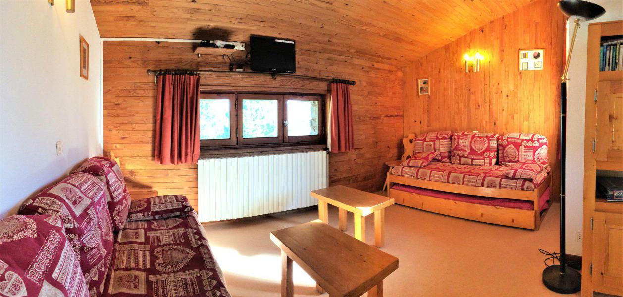 Urlaub in den Bergen 3-Zimmer-Appartment für 8 Personen (3) - Chalet Le Rocail - La Toussuire - Wohnzimmer