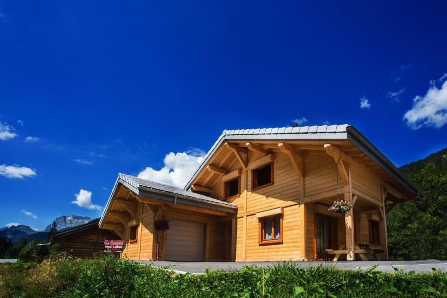 Rent in ski resort 4 room chalet 10 people - Chalet Le Savoyard - Châtel - Summer outside