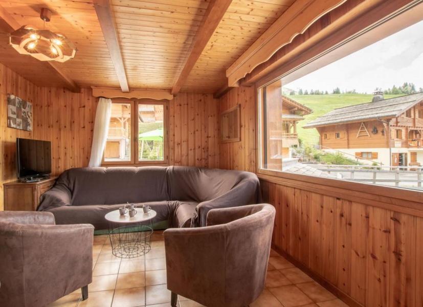 Urlaub in den Bergen 4-Zimmer-Berghütte für 9 Personen (9) - Chalet le Sommard - Le Grand Bornand - Wohnzimmer