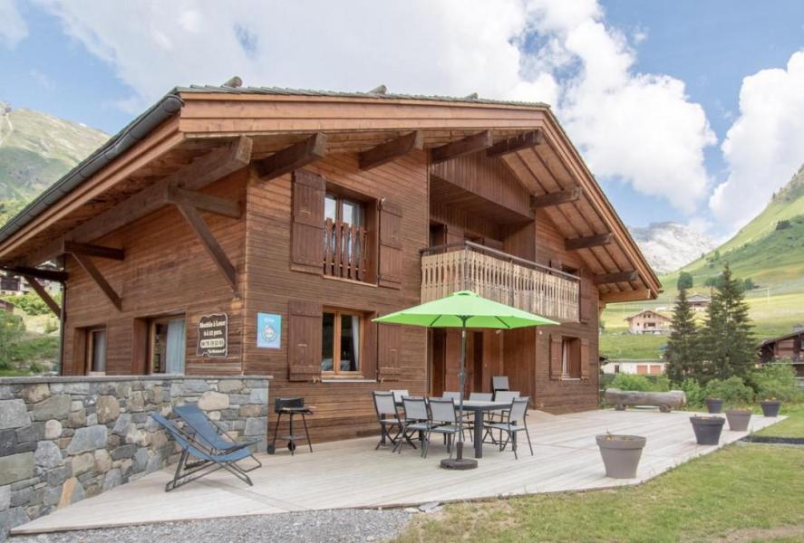 Ski verhuur Appartement 4 kamers bergnis 9 personen (9) - Chalet le Sommard - Le Grand Bornand - Buiten zomer