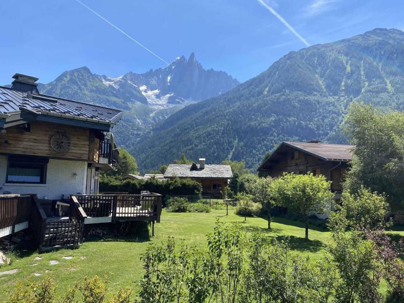 Rent in ski resort Chalet le Sorbier - Chamonix - Summer outside