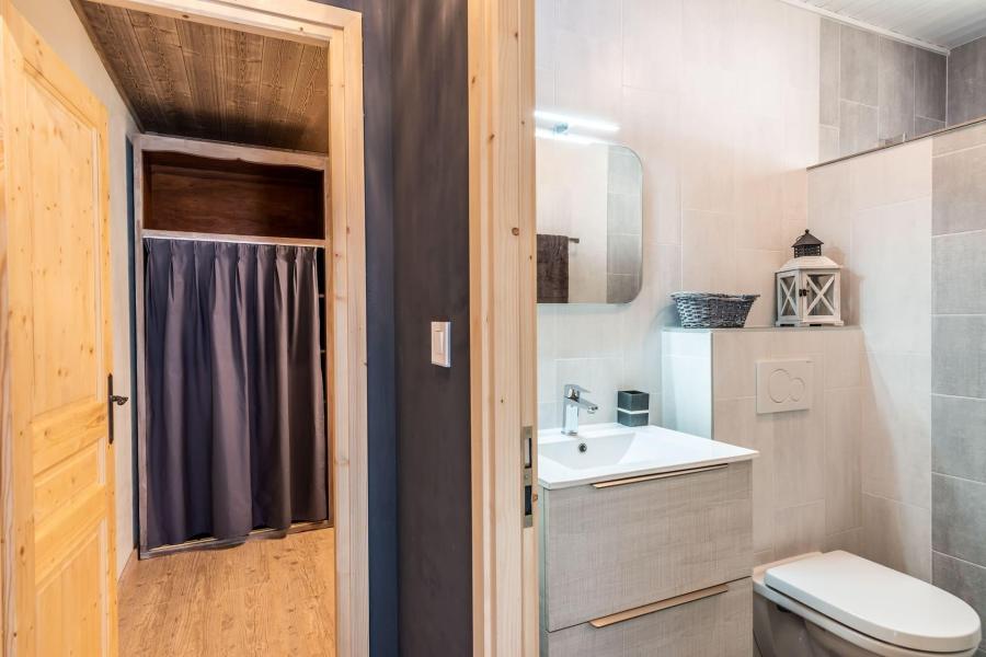 Holiday in mountain resort Studio cabin 3 people - Chalet le Val d'Or - Châtel - Shower room