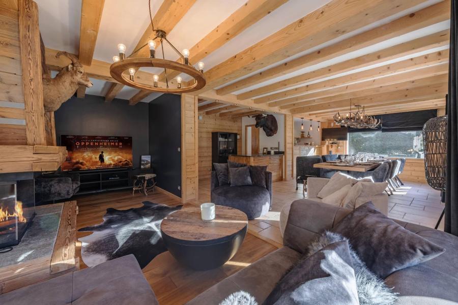 Vacances en montagne Chalet 7 pièces 14 personnes - Chalet le Vanant - Morzine - Séjour