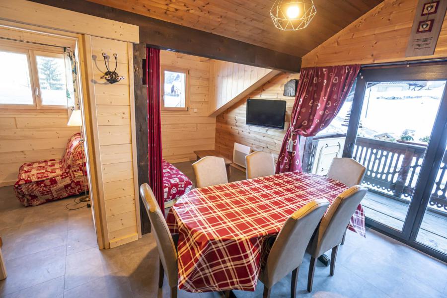 Holiday in mountain resort 3 room duplex apartment 7 people (1) - Chalet le Vieux Four - Châtel - Living room